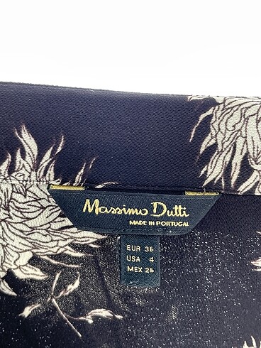 36 Beden siyah Renk Massimo Dutti Gömlek %70 İndirimli.
