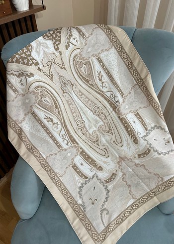 Kadın etnik desen Pamuk şal - Görsel 3