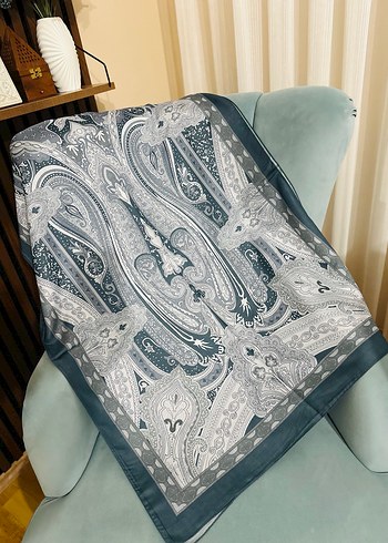 Kadın etnik desen Pamuk şal - Görsel 5