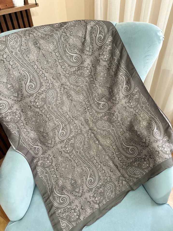 Kadın etnik desen Pamuk şal - Görsel 2