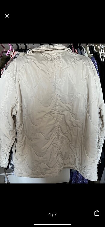 Pull and Bear pull & bear kapitone ceket mont