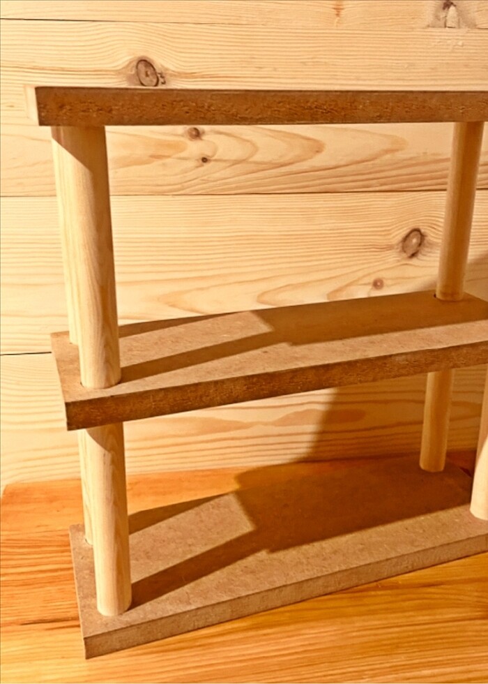 Ahşap Boyama için Baharatlık Ham MDF - Görsel 2