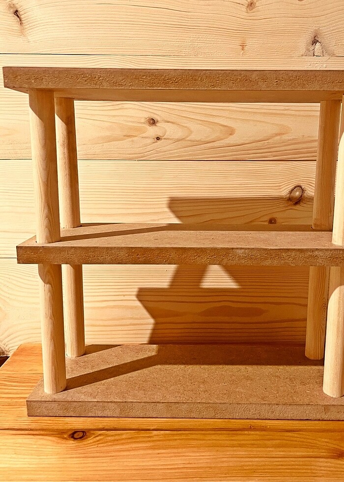 Ahşap Boyama için Baharatlık Ham MDF - Görsel 3