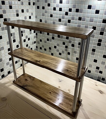 Masif Ahşap Baharatlık - Görsel 8