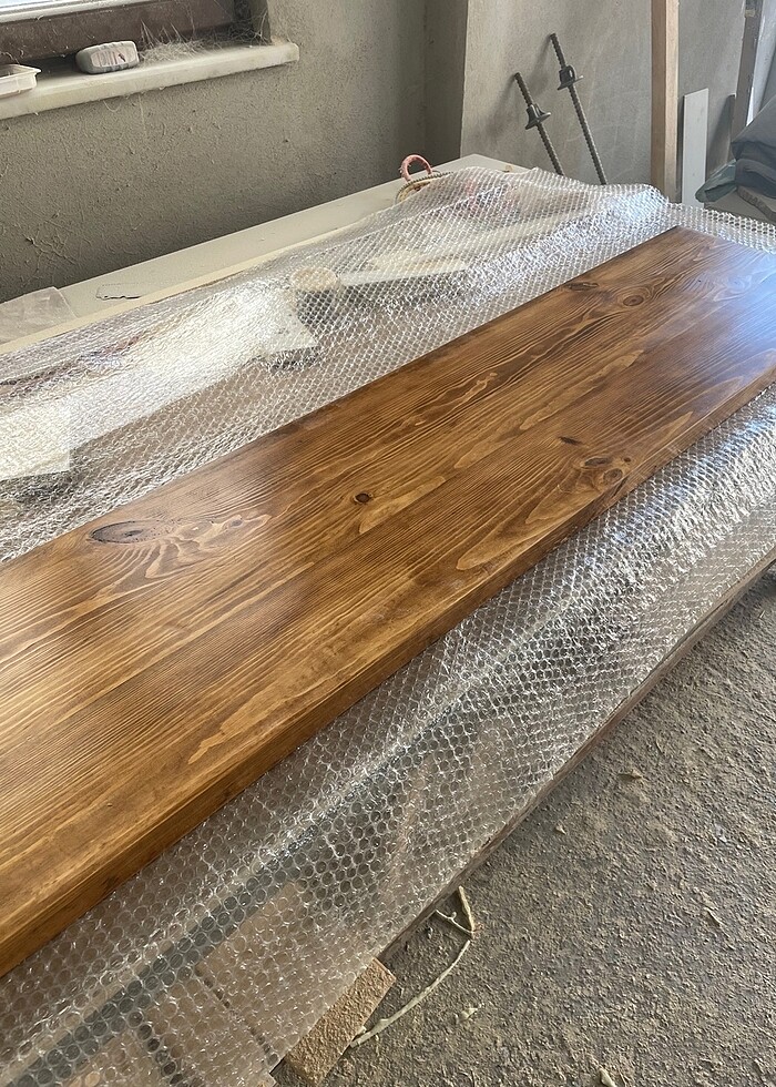 Masif Ahşap Tezgah - Görsel 2