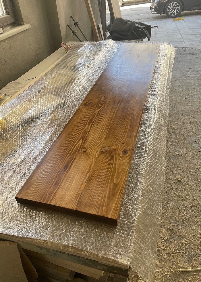 Masif Ahşap Tezgah - Görsel 4