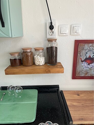 Masif Ahşap Raf ve Montaj Aparatı - Görsel 2