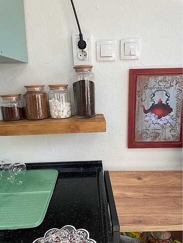 Masif Ahşap Raf ve Montaj Aparatı - Görsel 3