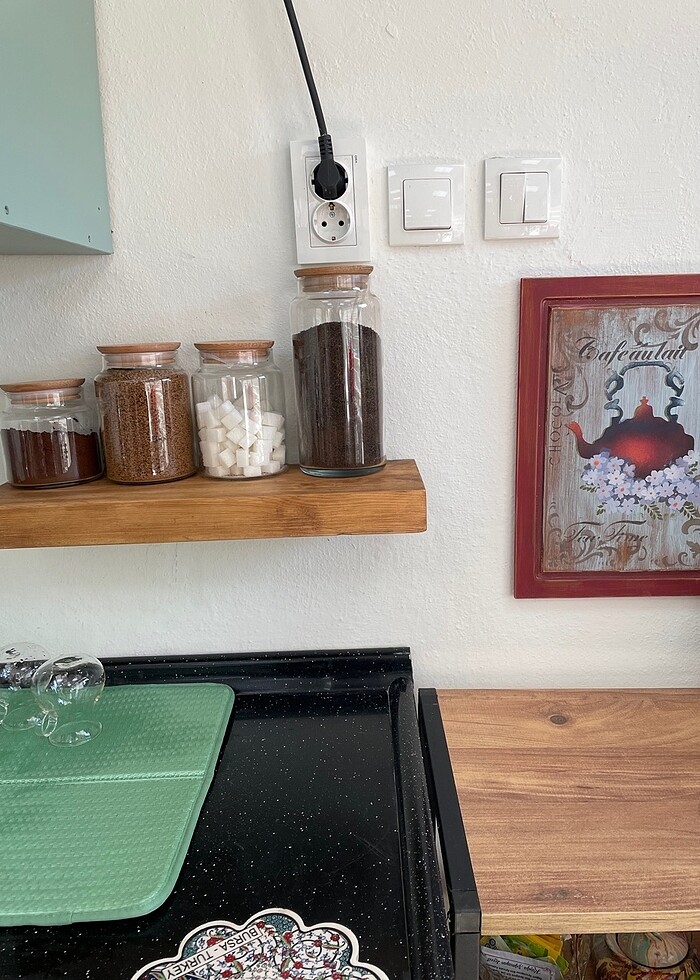 Masif Ahşap Raf ve Montaj Aparatı - Görsel 3