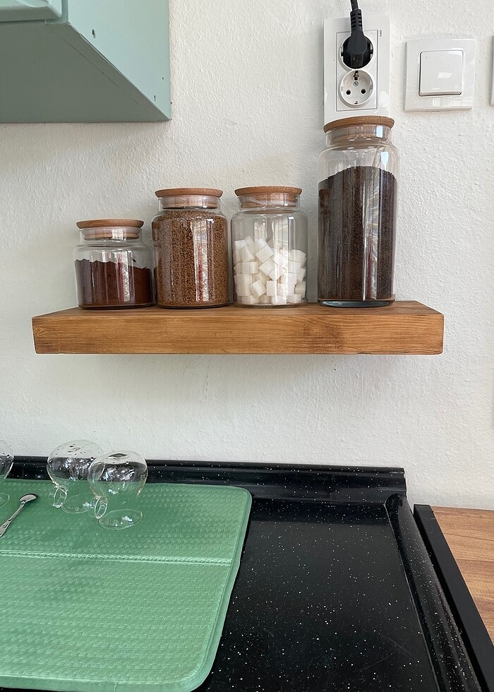 Masif Ahşap Raf ve Montaj Aparatı - Görsel 4