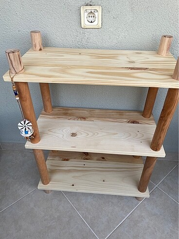 Masif Ahşap Raf Düzenleyici - Görsel 2