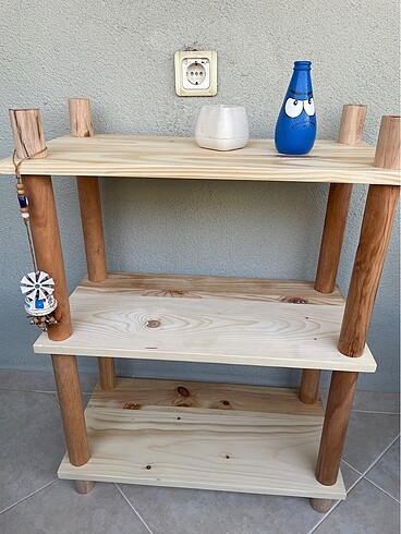 Masif Ahşap Raf Düzenleyici - Görsel 7