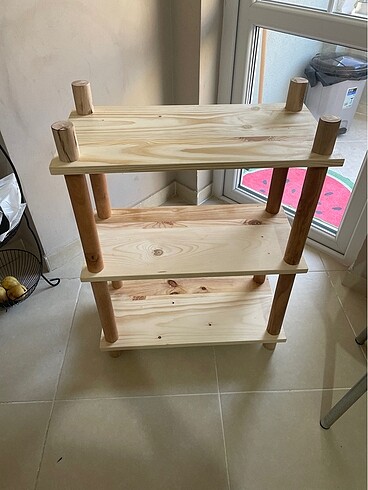 Masif Ahşap Raf Düzenleyici - Görsel 13