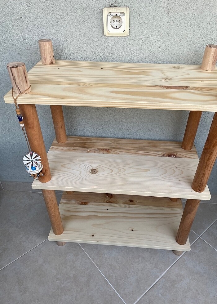 Masif Ahşap Raf Düzenleyici - Görsel 2