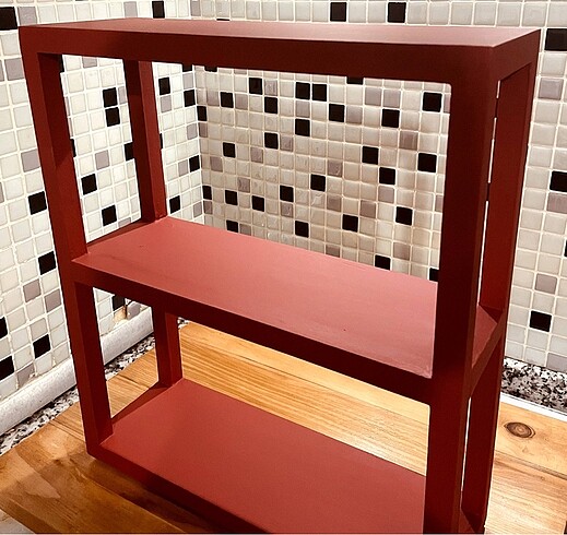 Osmanlı Kırmızısı Baharatlık MDF - Görsel 5