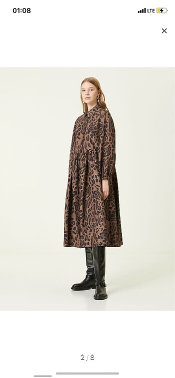 Beymen Club Beymen club leopar elbise