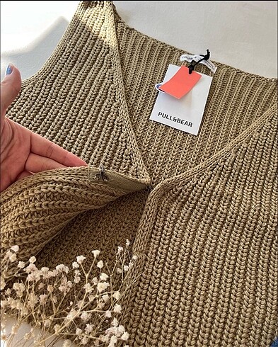 Pull and Bear Pull and Bear Örgü Yelek