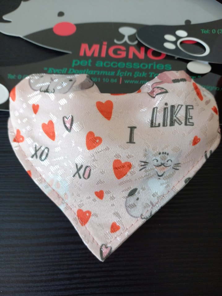 Pembe Renkli Kedi Aksesuar Seti - Görsel 2