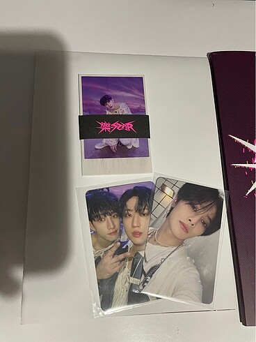  Beden Renk Stray kids Rock Star limited