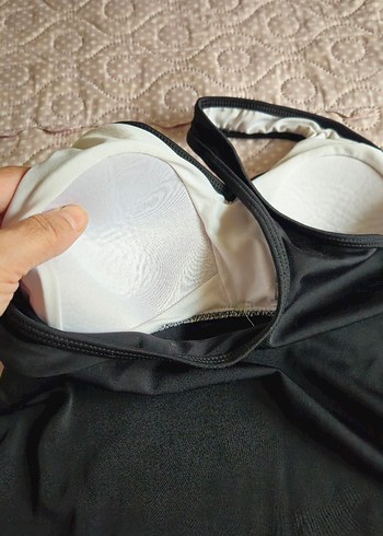 Siyah Mini Atletik Kadın Mayo - Görsel 7