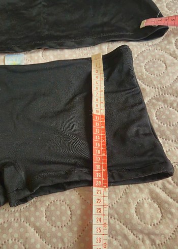 Siyah Mini Atletik Kadın Mayo - Görsel 6