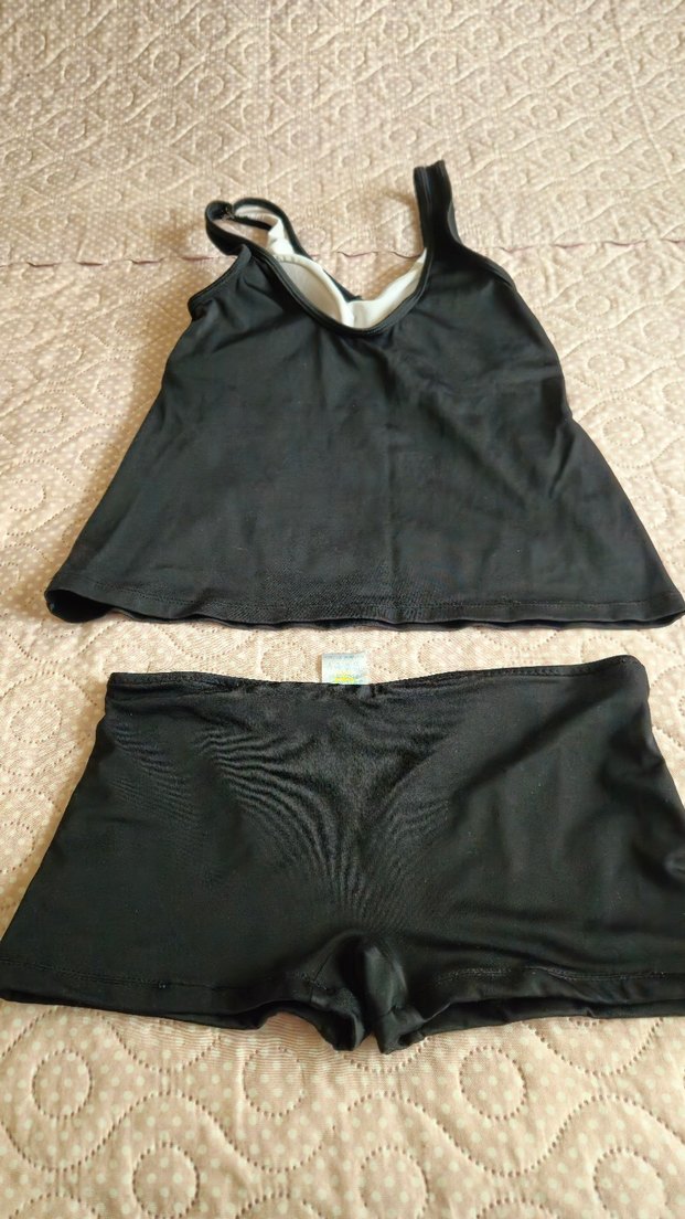 Siyah Mini Atletik Kadın Mayo - Görsel 2