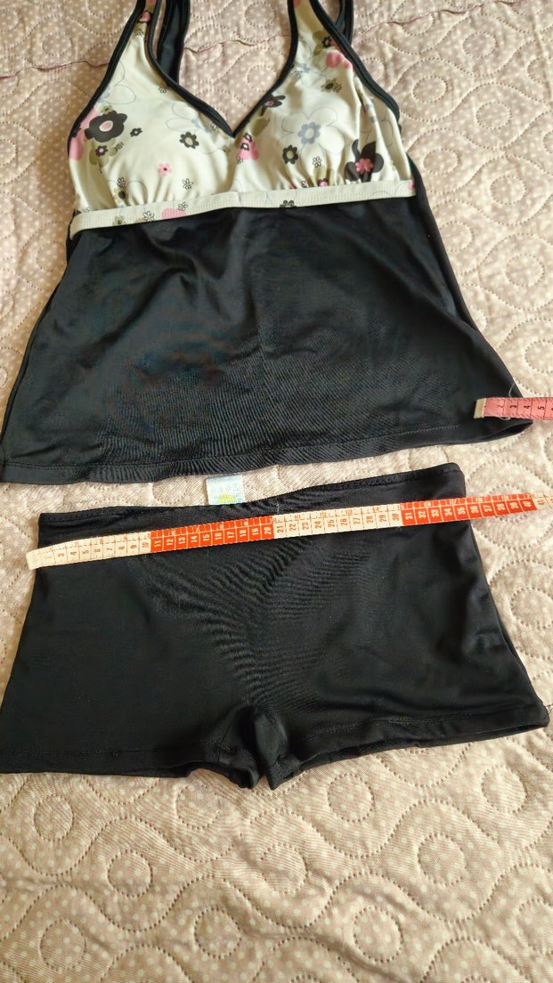 Siyah Mini Atletik Kadın Mayo - Görsel 5