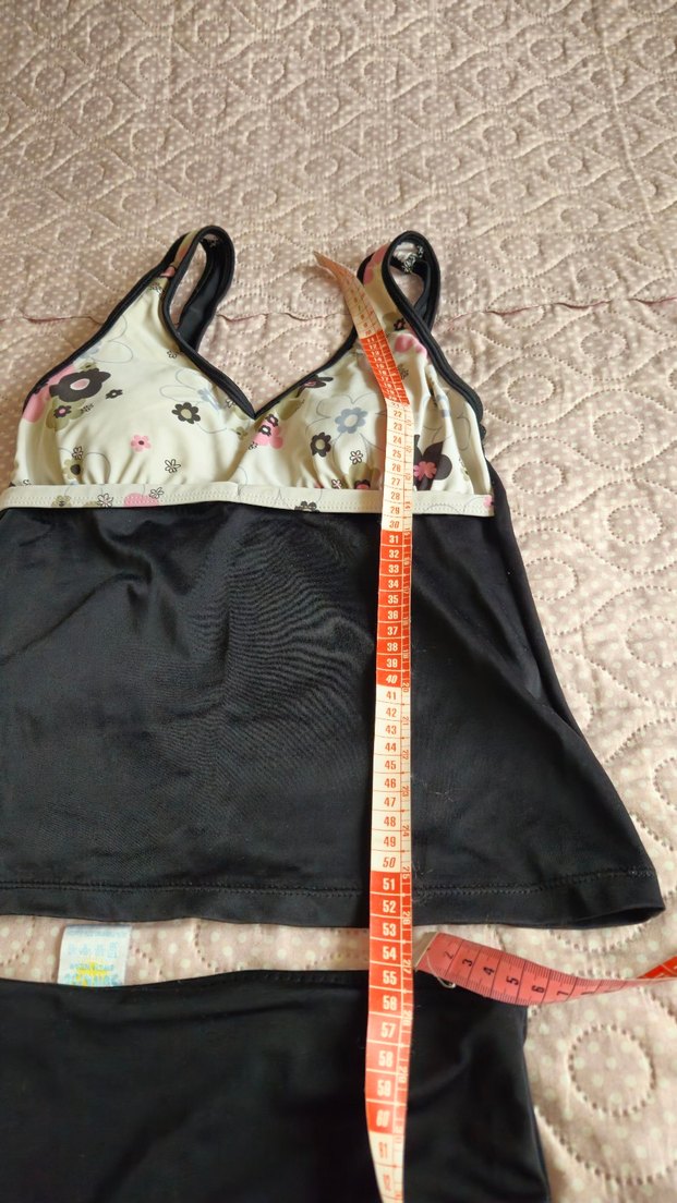 Siyah Mini Atletik Kadın Mayo - Görsel 4