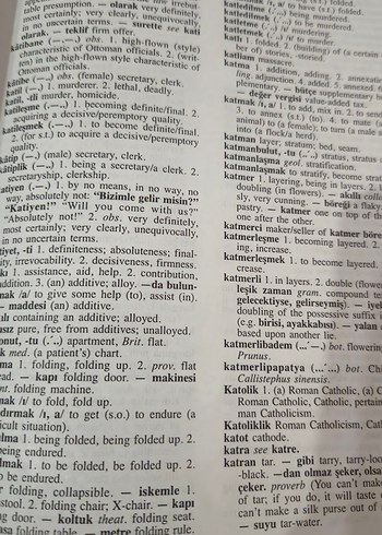 Redhouse Türkçe-İngilizce Sözlük - Görsel 7