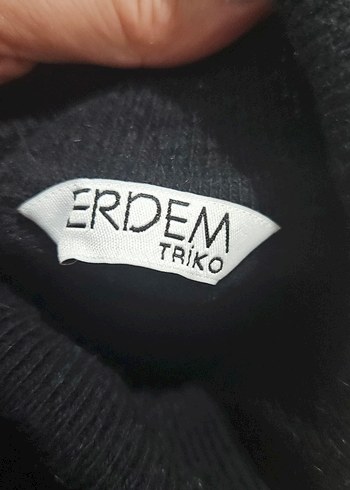 yün triko kısa kollu kazak - Görsel 6