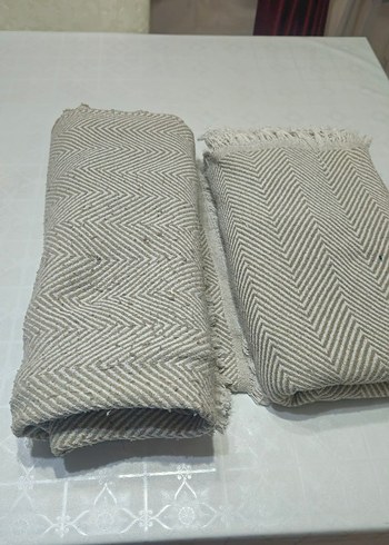 Bej Klasik Kanepe Örtüsü - Görsel 2