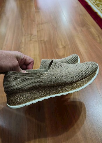 simli kadın ayakkabı - Görsel 2