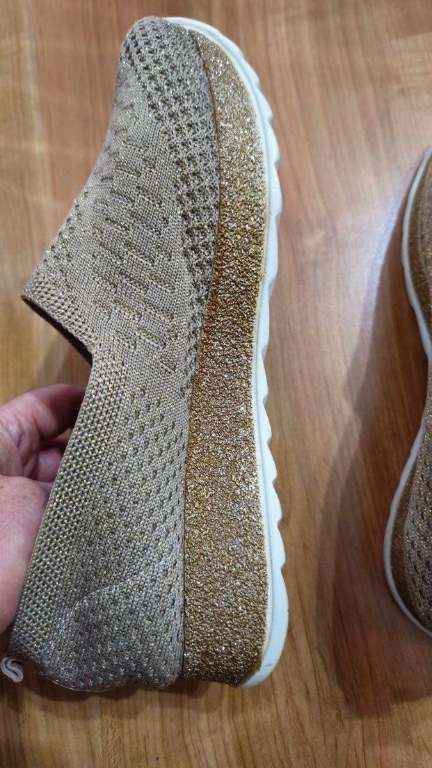 simli kadın ayakkabı - Görsel 5