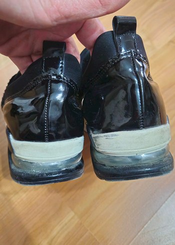 Gri Dolgu Topuklu Kadın Spor Ayakkabı - Görsel 5