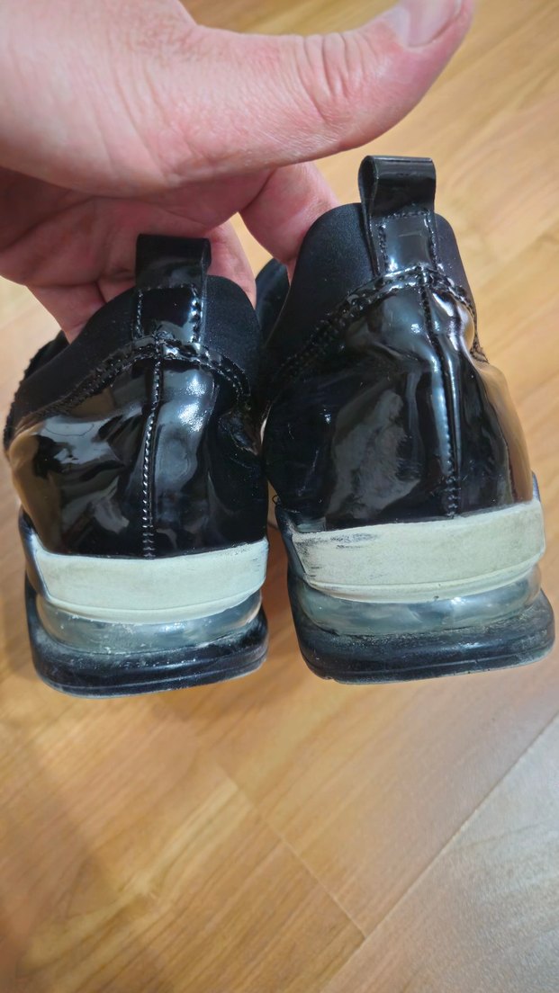 Gri Dolgu Topuklu Kadın Spor Ayakkabı - Görsel 5