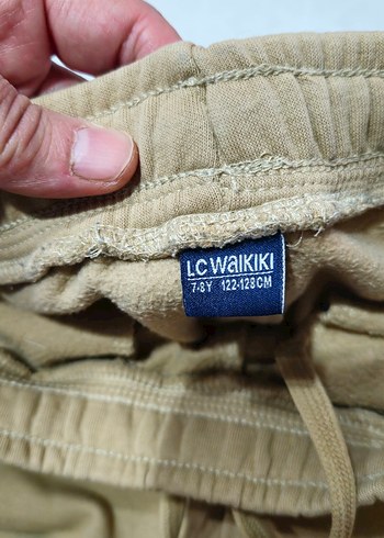 Bej Erkek Çocuk Rahat Kesim Eşofman Altı - Görsel 3