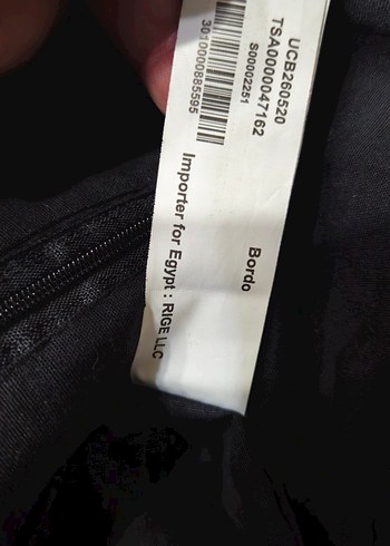 Bordo Deri Tokalı Kadın Sırt Çantası - Görsel 7