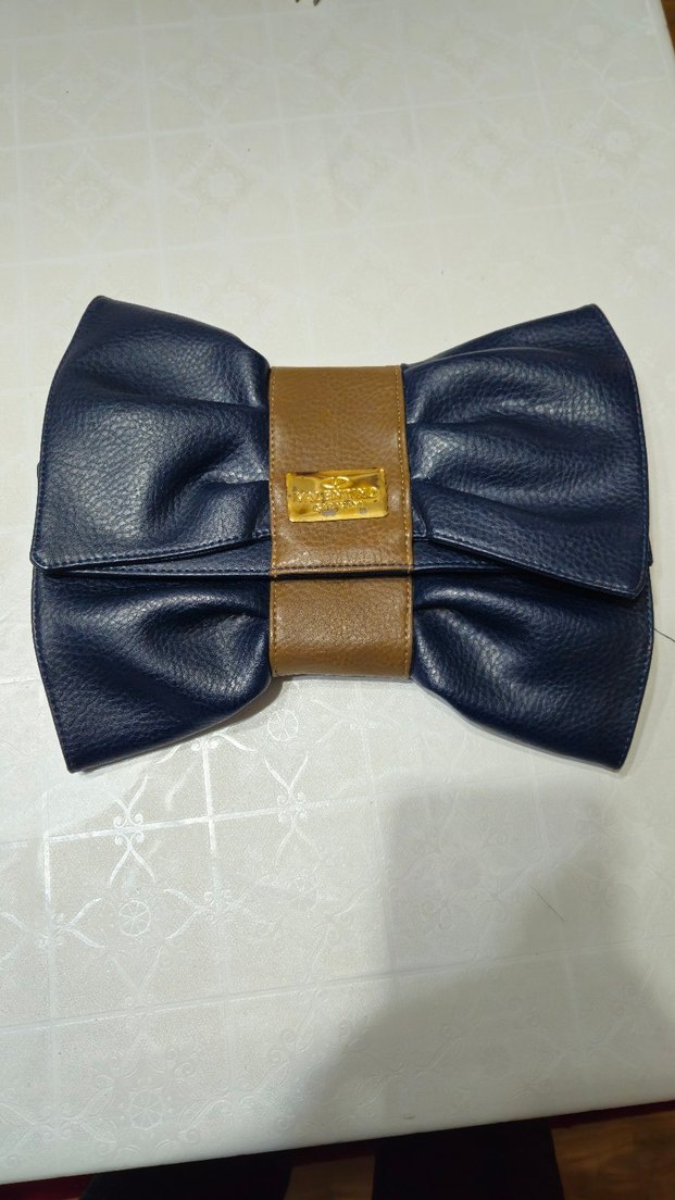 Valentıno vintage fiyonk çanta - Görsel 2