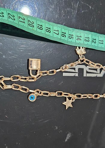 Beden sarı Renk nazarlık kolye
