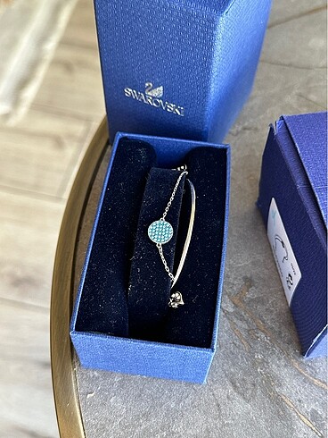 swarovski Swarovski mavi taşlı bileklik