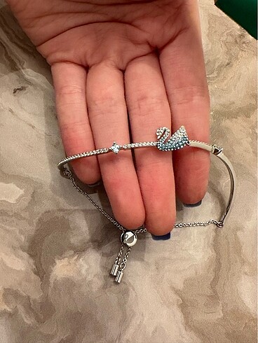swarovski Swarovski kuğu kolye