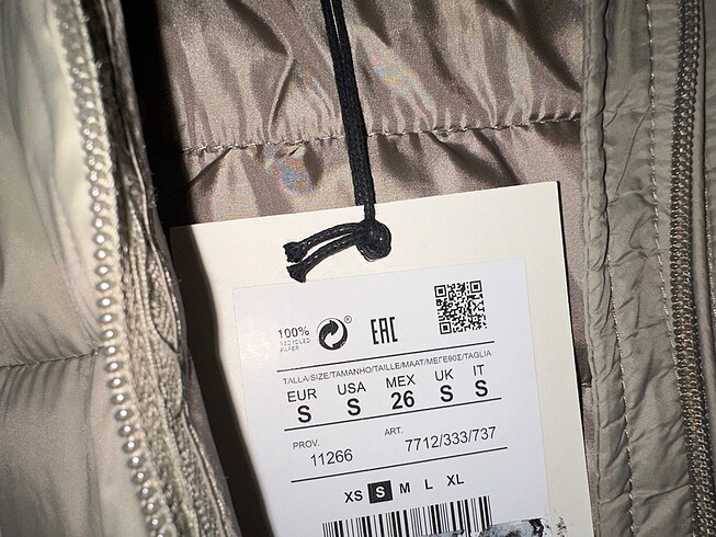 s Beden Pull&bear ince şişme mont