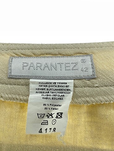 42 Beden çeşitli Renk Parantez Kumaş Pantolon %70 İndirimli.