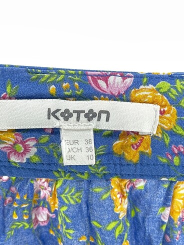 36 Beden çeşitli Renk Koton Mini Etek %70 İndirimli.