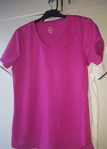 Puma kadın fuşya tshirt