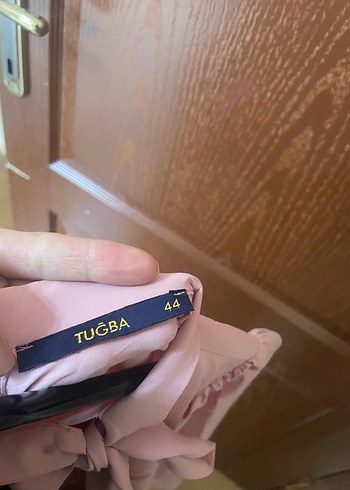 Tuğba&Venn Tuğba Marka Pembe Uzun Kollu Drapeli Bluz