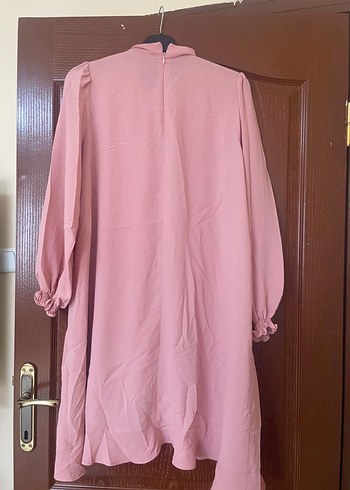 Tuğba Marka Pembe Uzun Kollu Drapeli Bluz - Görsel 3