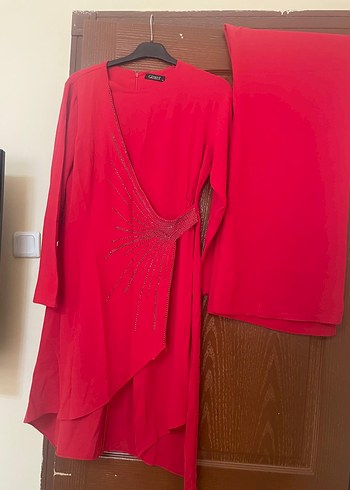 Gazzella marka Kırmızı Nakışlı takım - Görsel 4