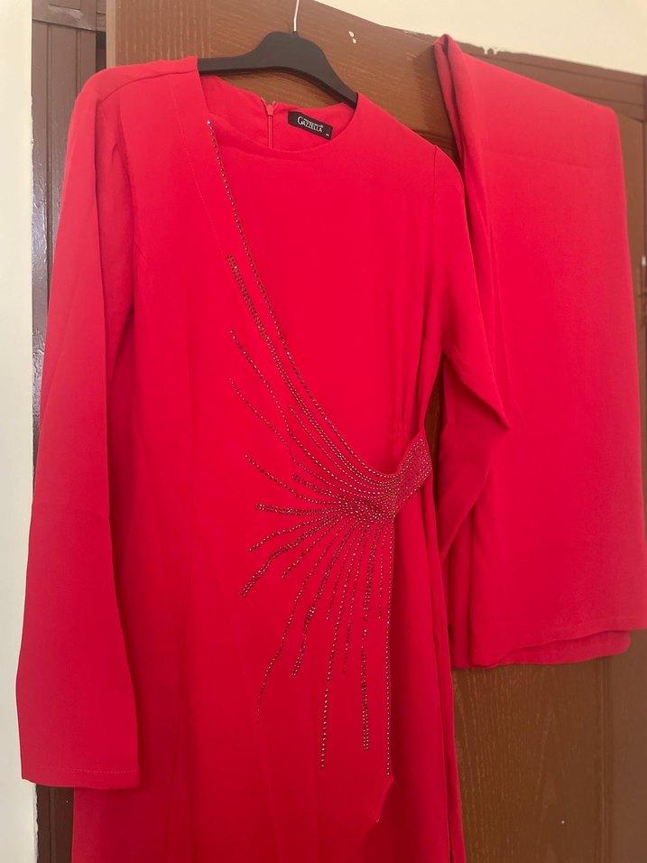 Gazzella marka Kırmızı Nakışlı takım - Görsel 5