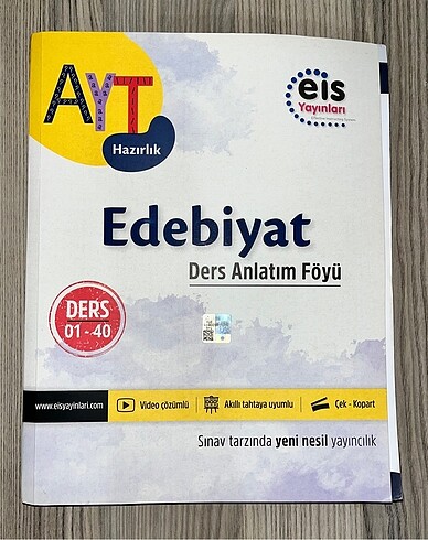 eis yayınları edebiyat ders anlatım fasikülü
